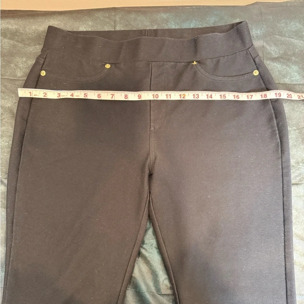 🔥Michael Kors Women’s Black Curvy Pants Size L EuC🔥5